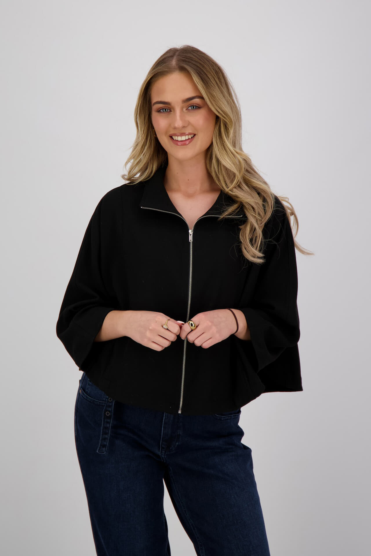 Opus Blazer Julla Zwart