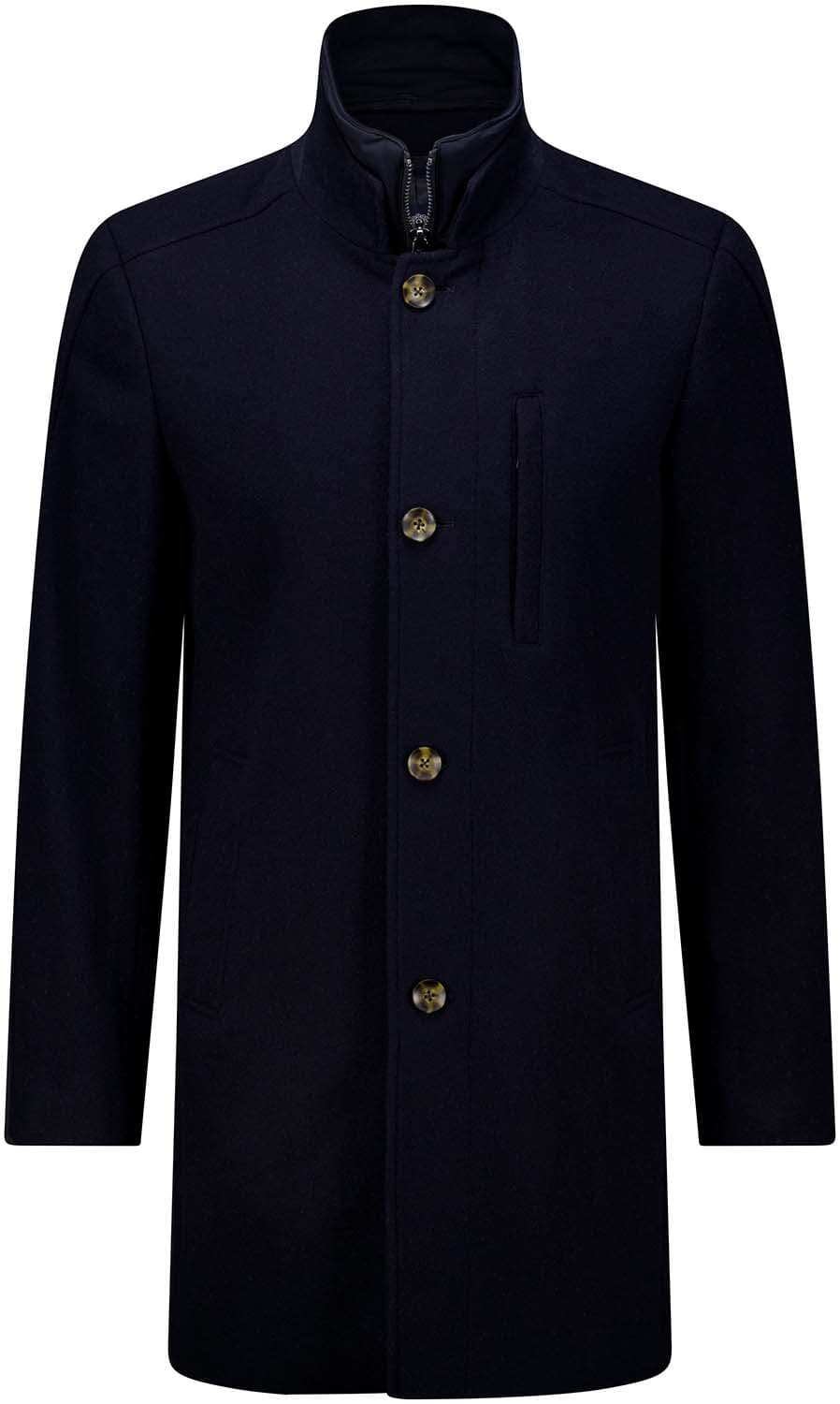 Bomont Wollen Jas Caleb Navy