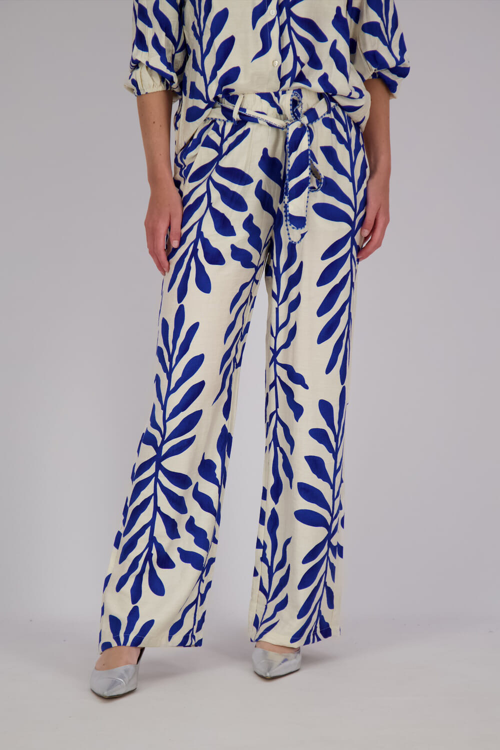 Sisters Point Pantalon Ella Blauw