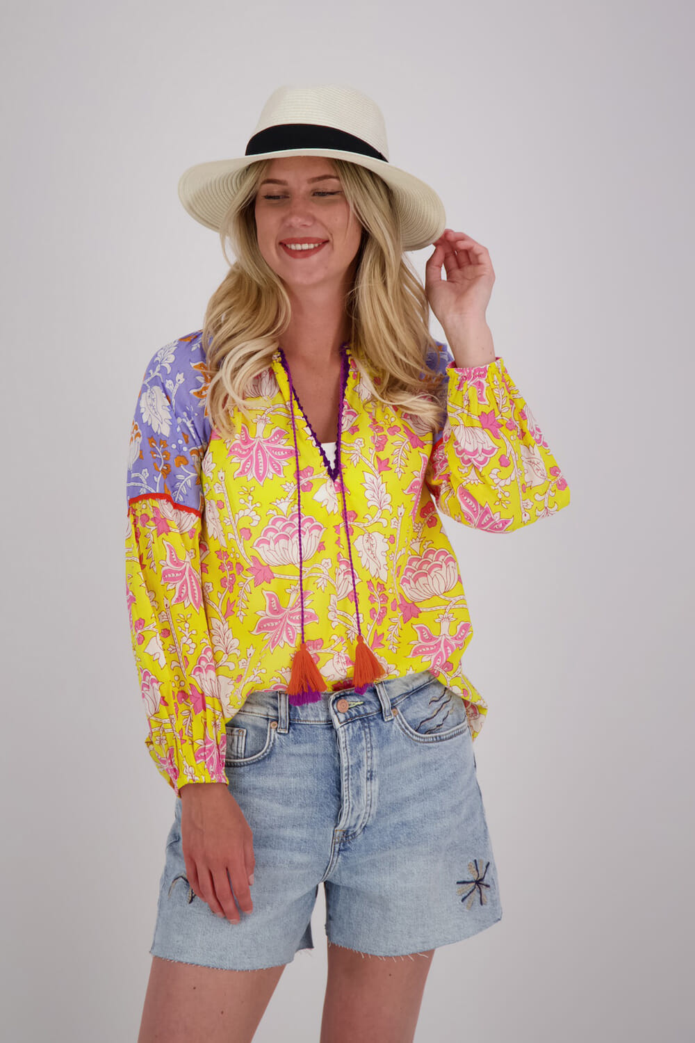 360 Five Hoed Barbados Fedora Wit