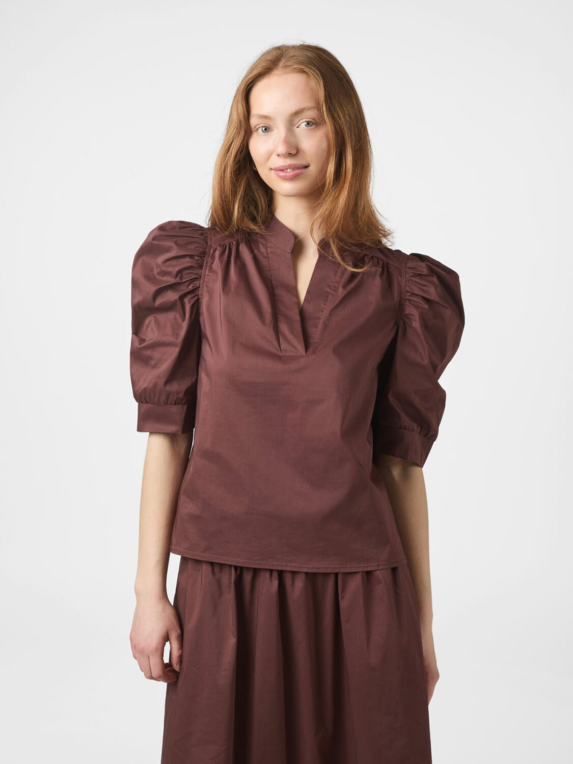 Neo Noir Blouse Rood