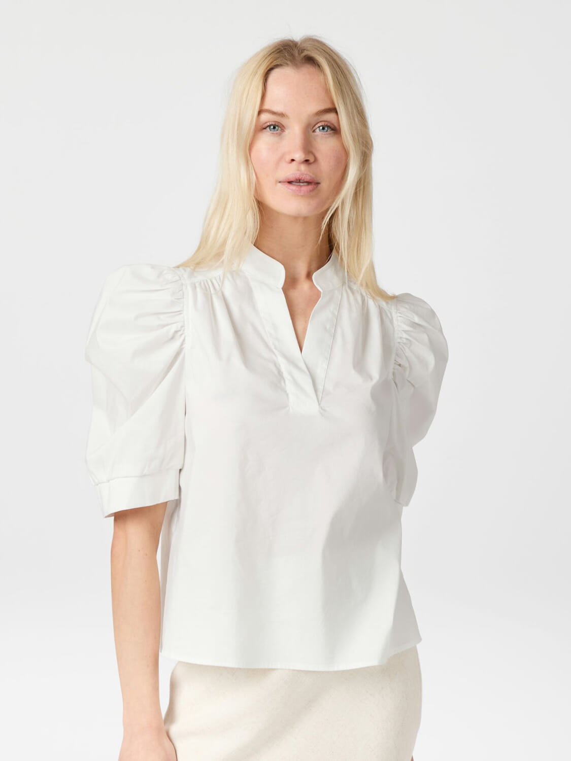 Neo Noir Blouse Wit