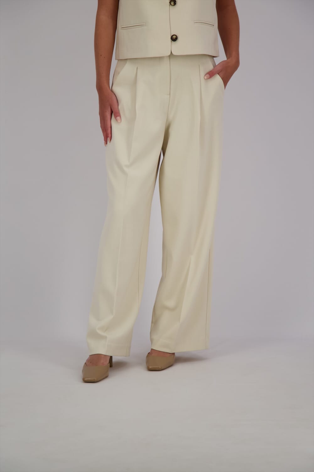 MSCH Copenhagen Pantalon Rosina Michelle  Beige