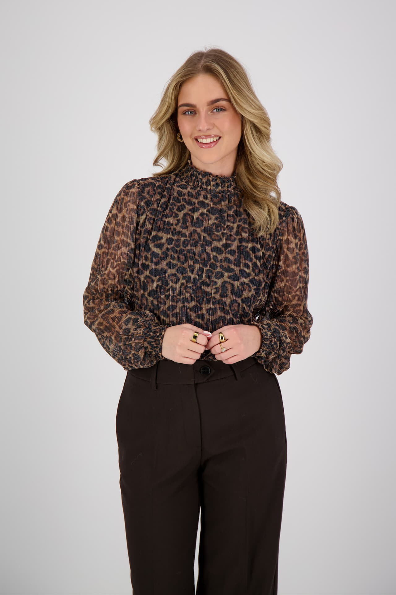 Aaiko Longsleeve Tory Animal Zwart Aaiko Longsleeve Tory Animal Zwart