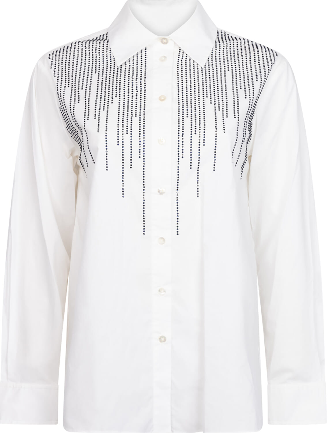 Aaiko Blouse Joan Strass Wit