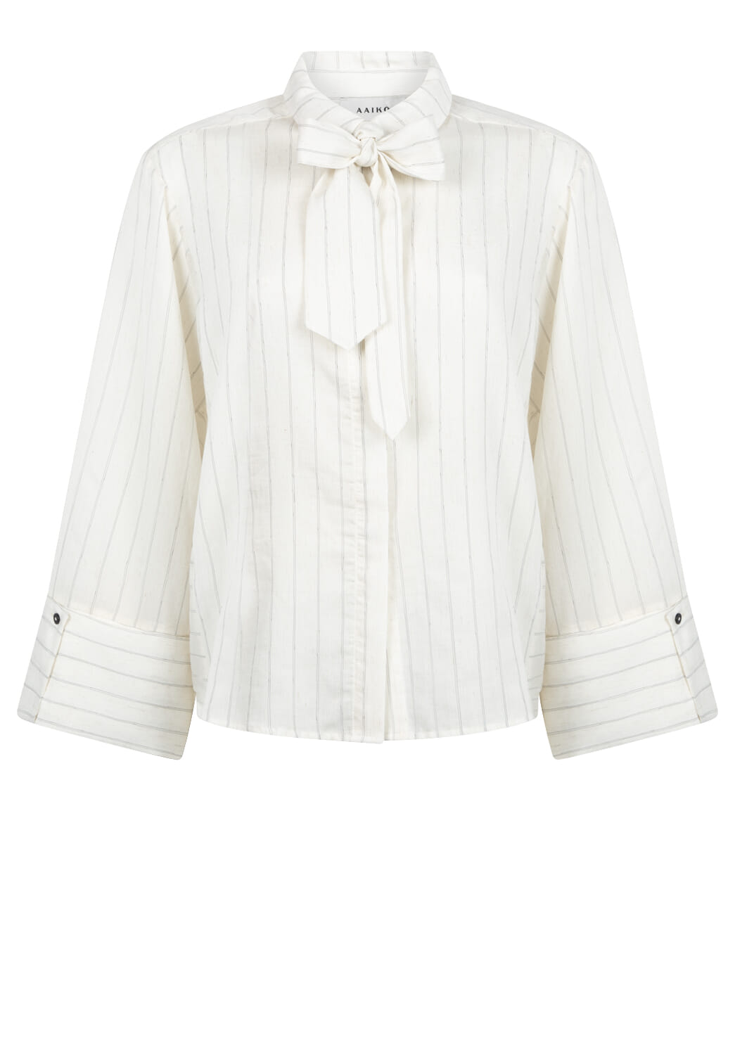 Aaiko Blouse Elda Small Stripe Wit