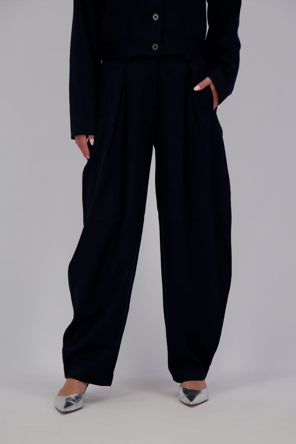 MSCH Copenhagen Pantalon Mynthe Elina HW Blauw