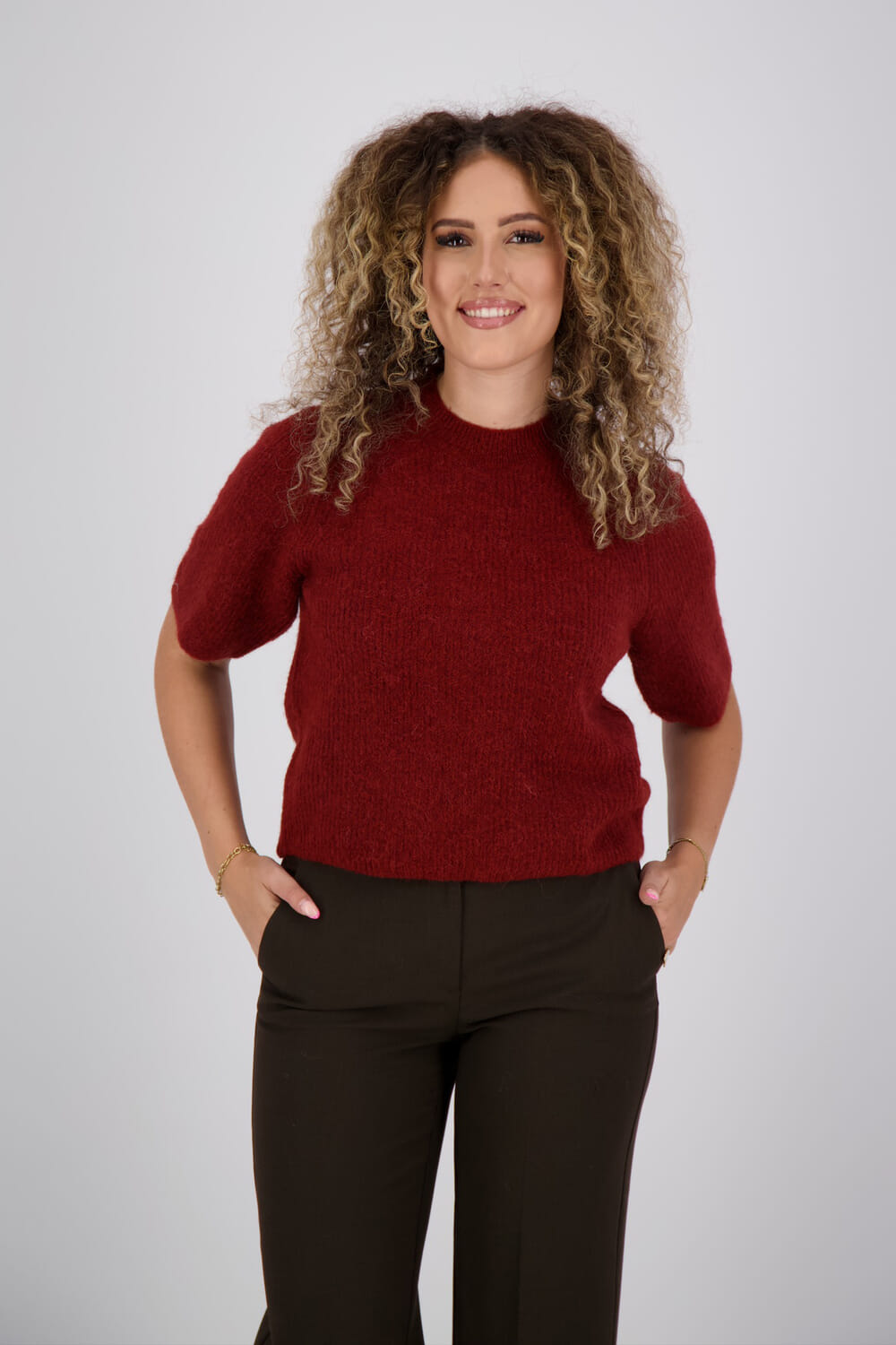 MSCH Copenhagen Pullover Milania Hope Rood