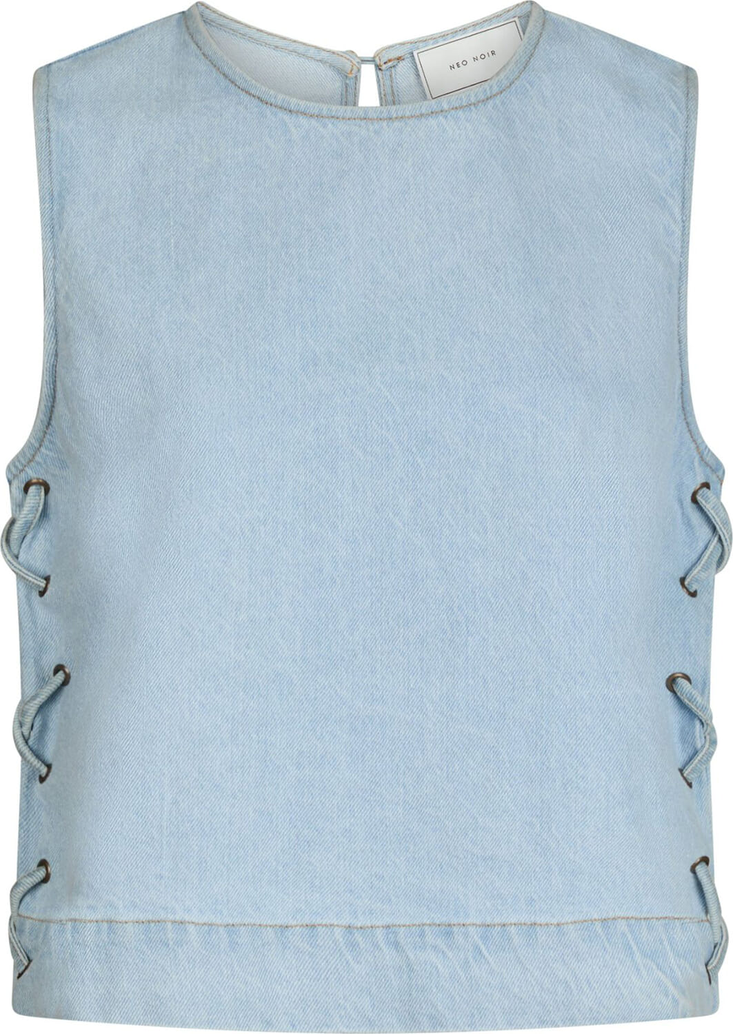 Neo Noir Top Svetlana Braid Blauw