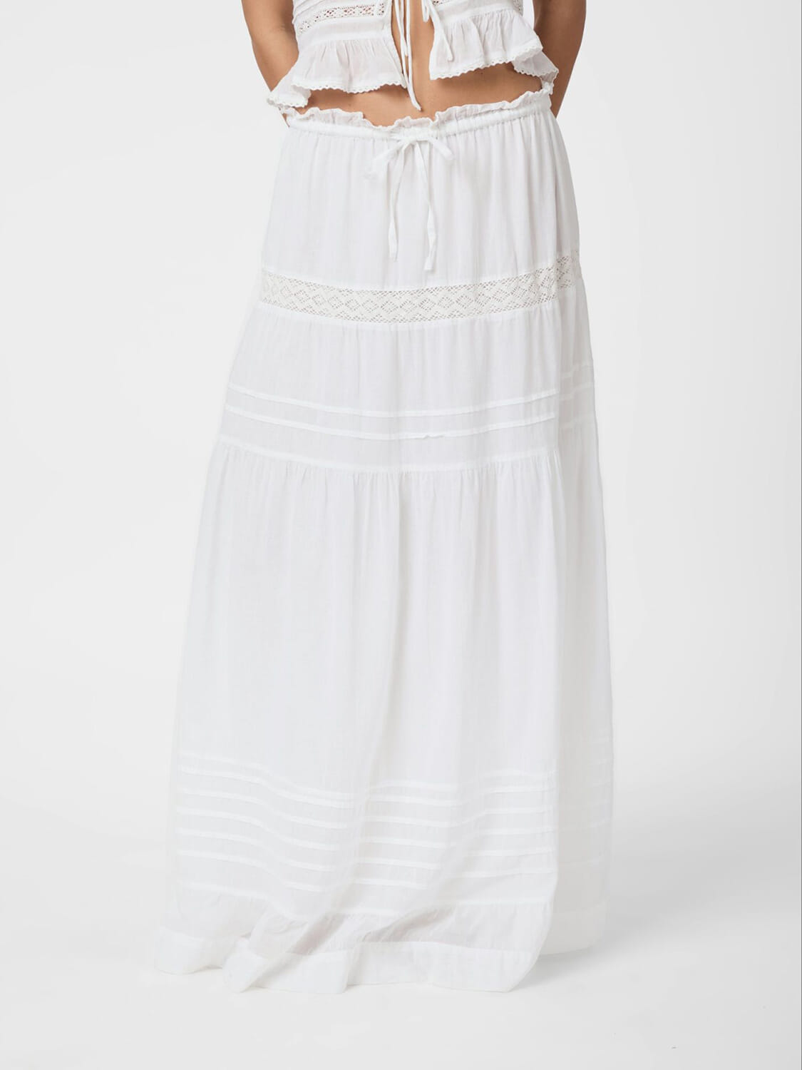 Neo Noir Rok Fippo S Voile Wit