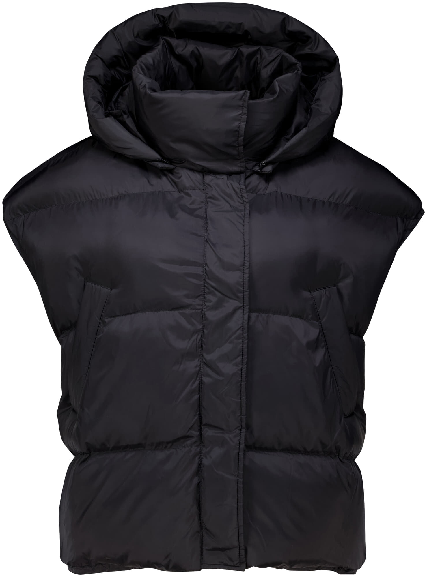 With Black Bodywarmer Vanessa Zwart