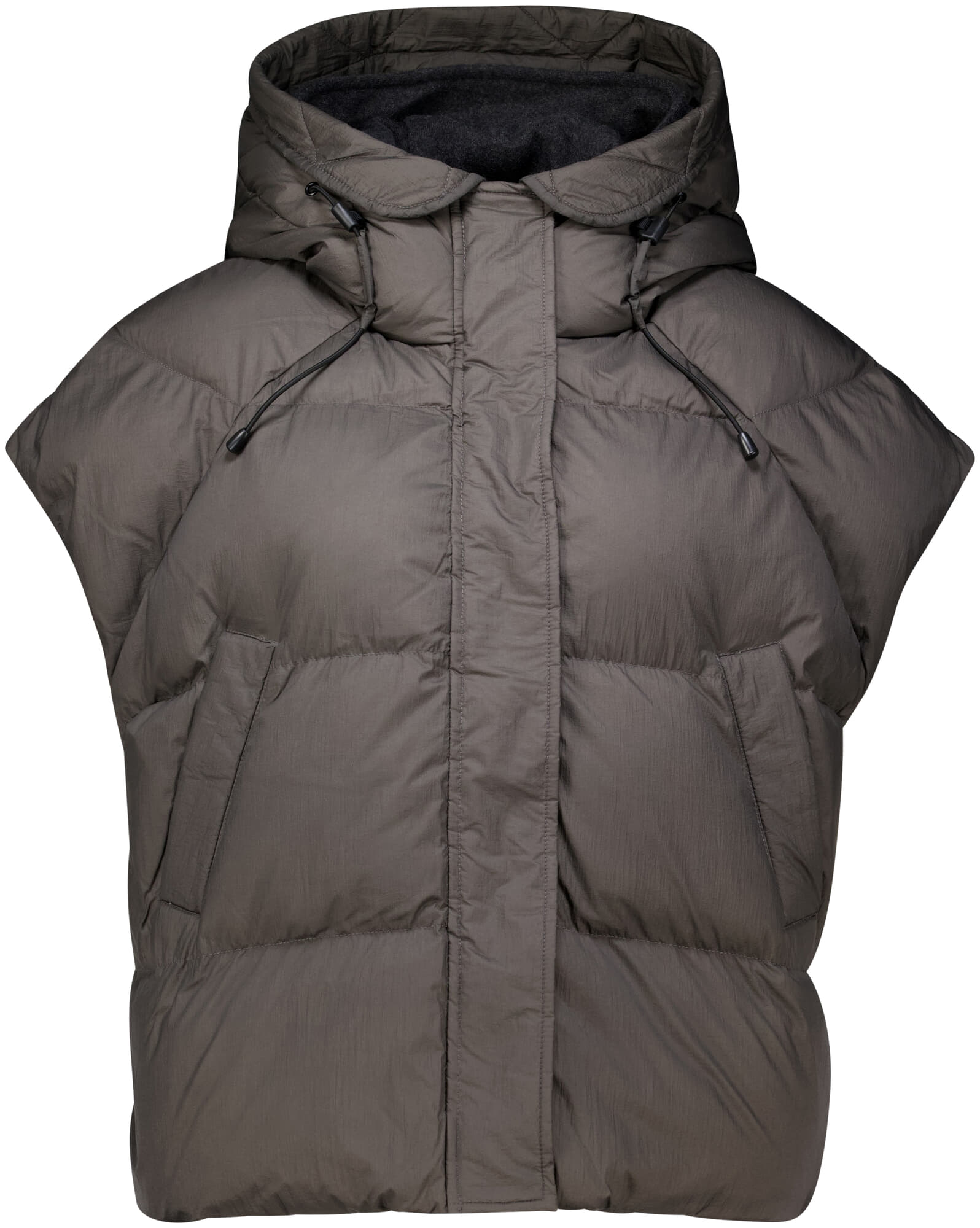 With Black Bodywarmer Venice Antraciet