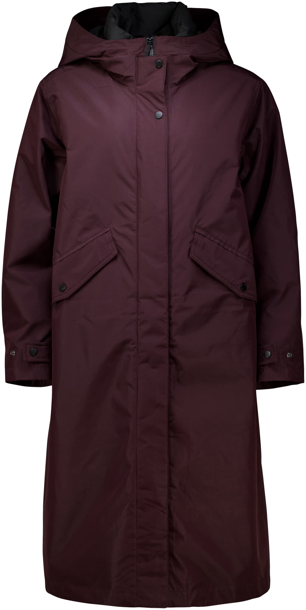 With Black Jas Brooklyn Bordeaux Rood