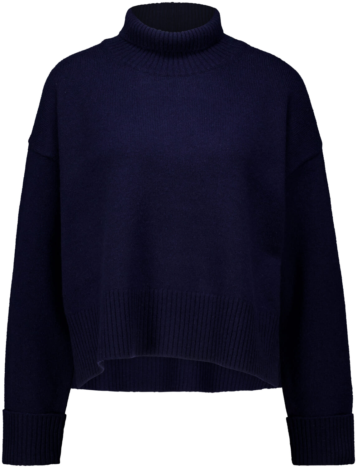 With Black Trui Harlow Navy