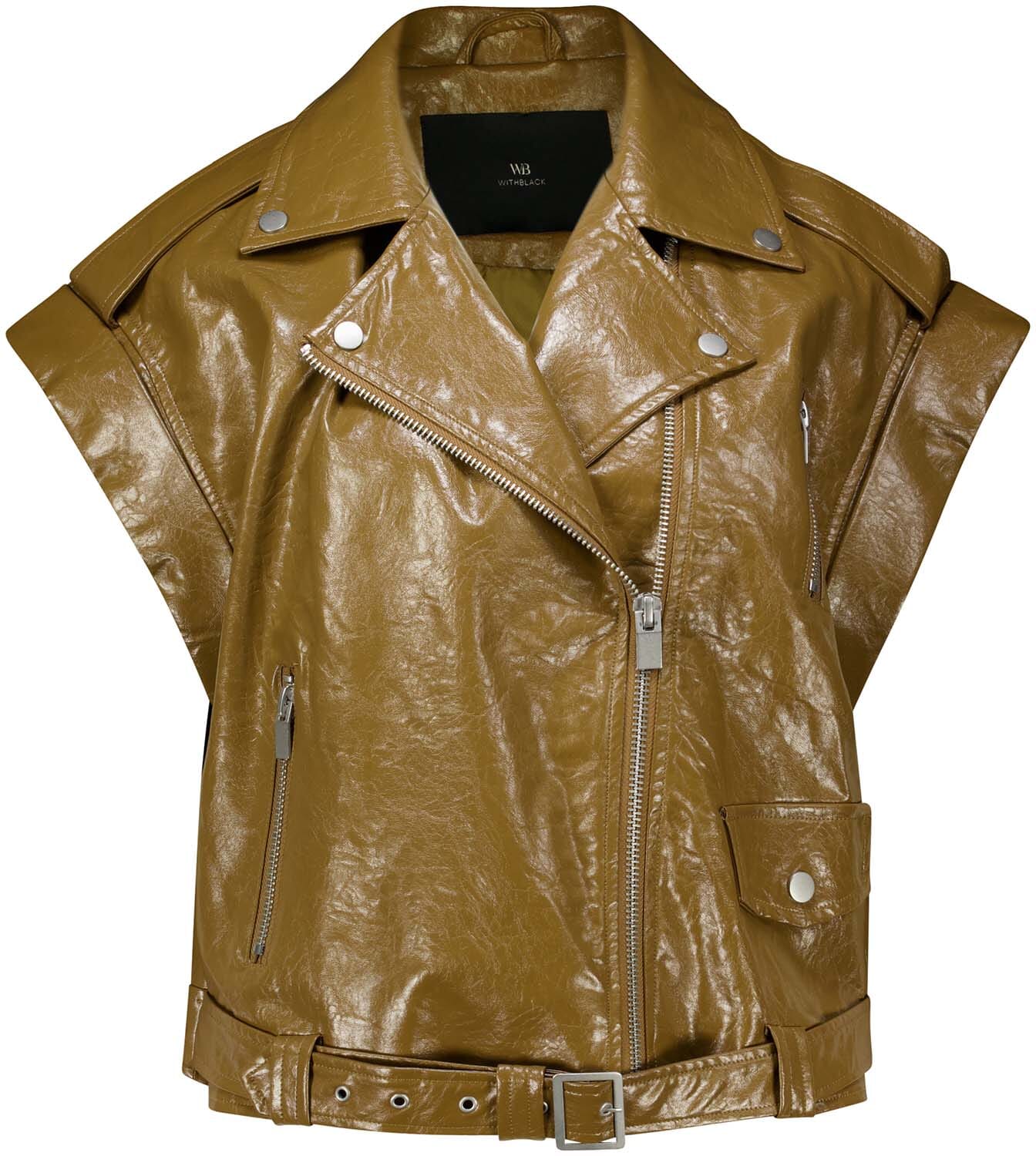 With Black Gilet Gilian  Bruin