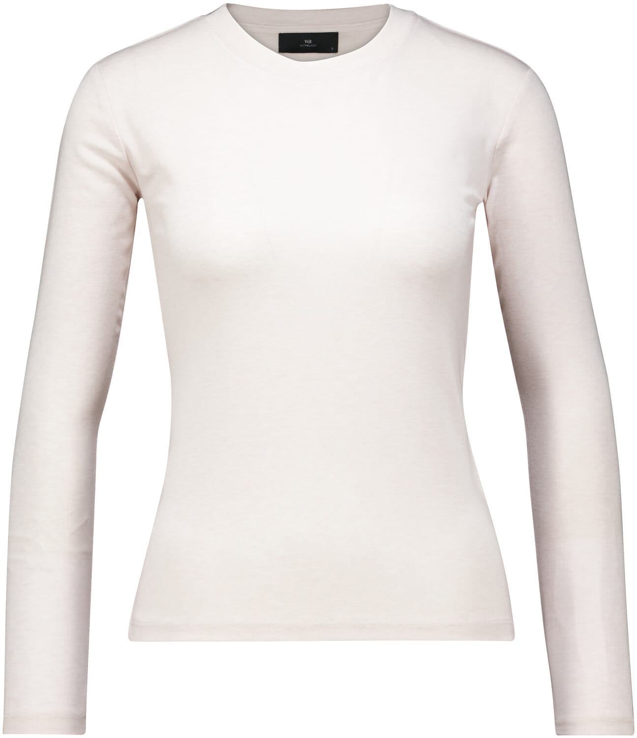 With Black Longsleeve Beige