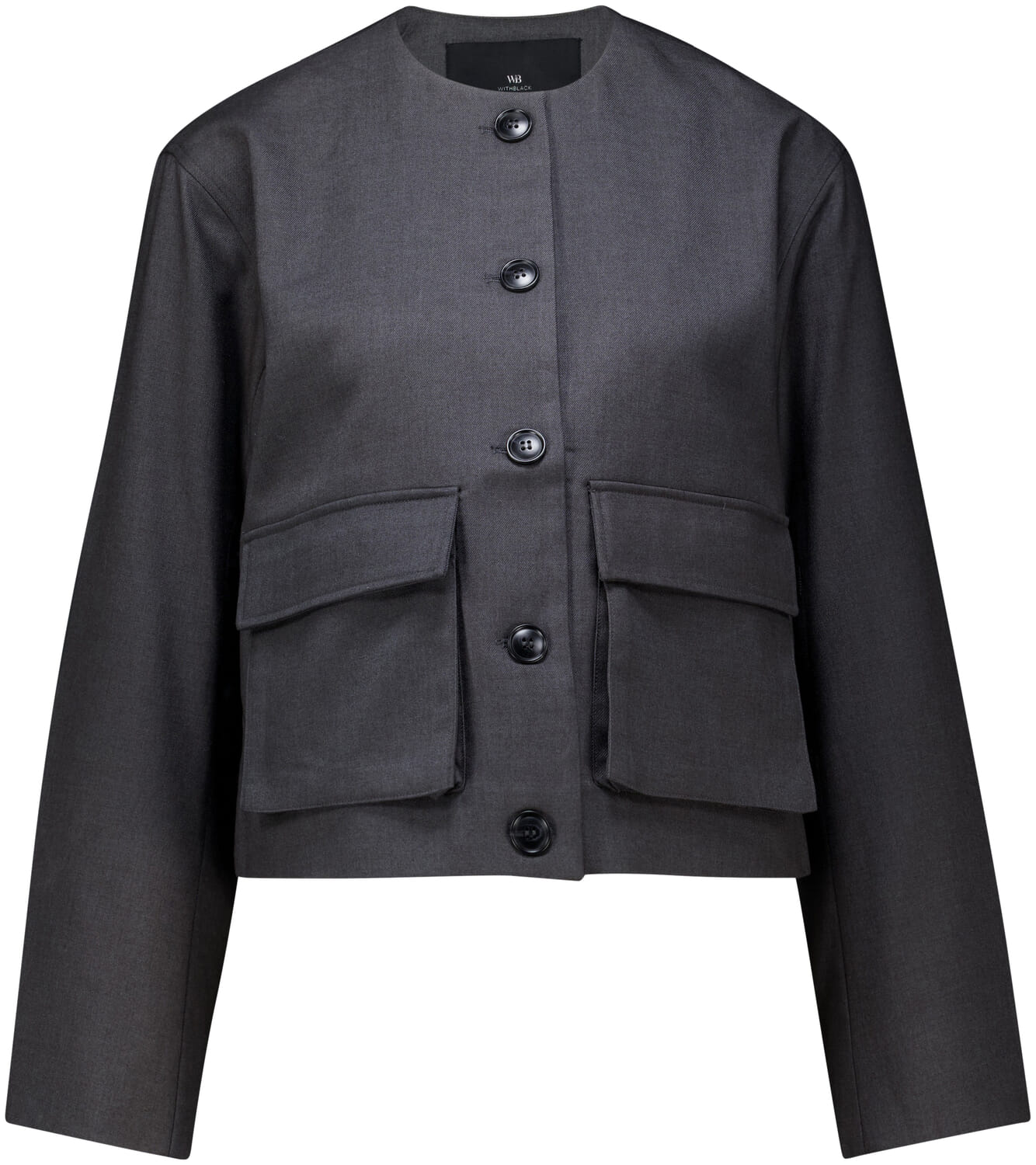 With Black Blazer Magnolia Tailored Grijs