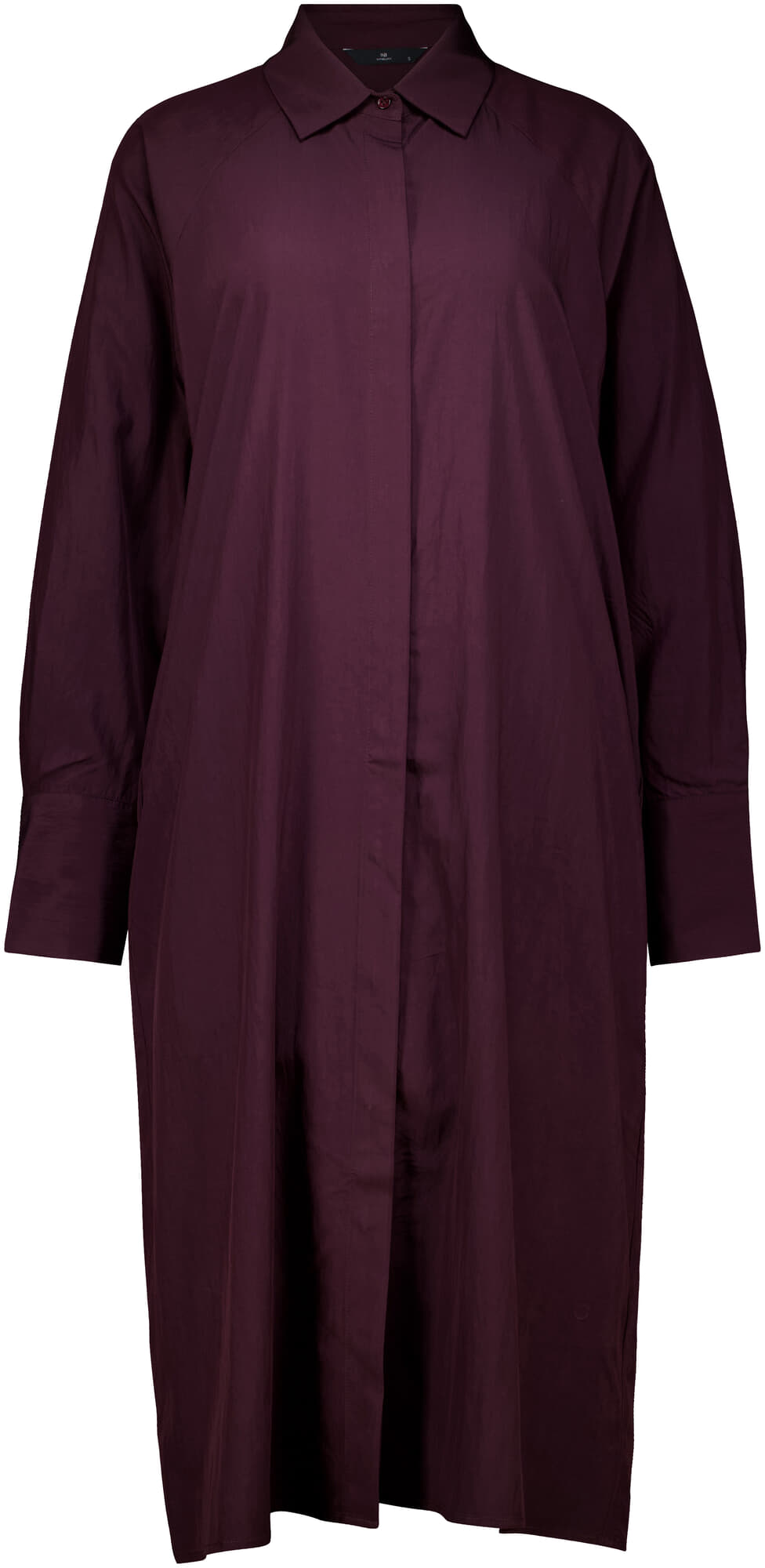With Black Jurk Joline Bordeaux Rood