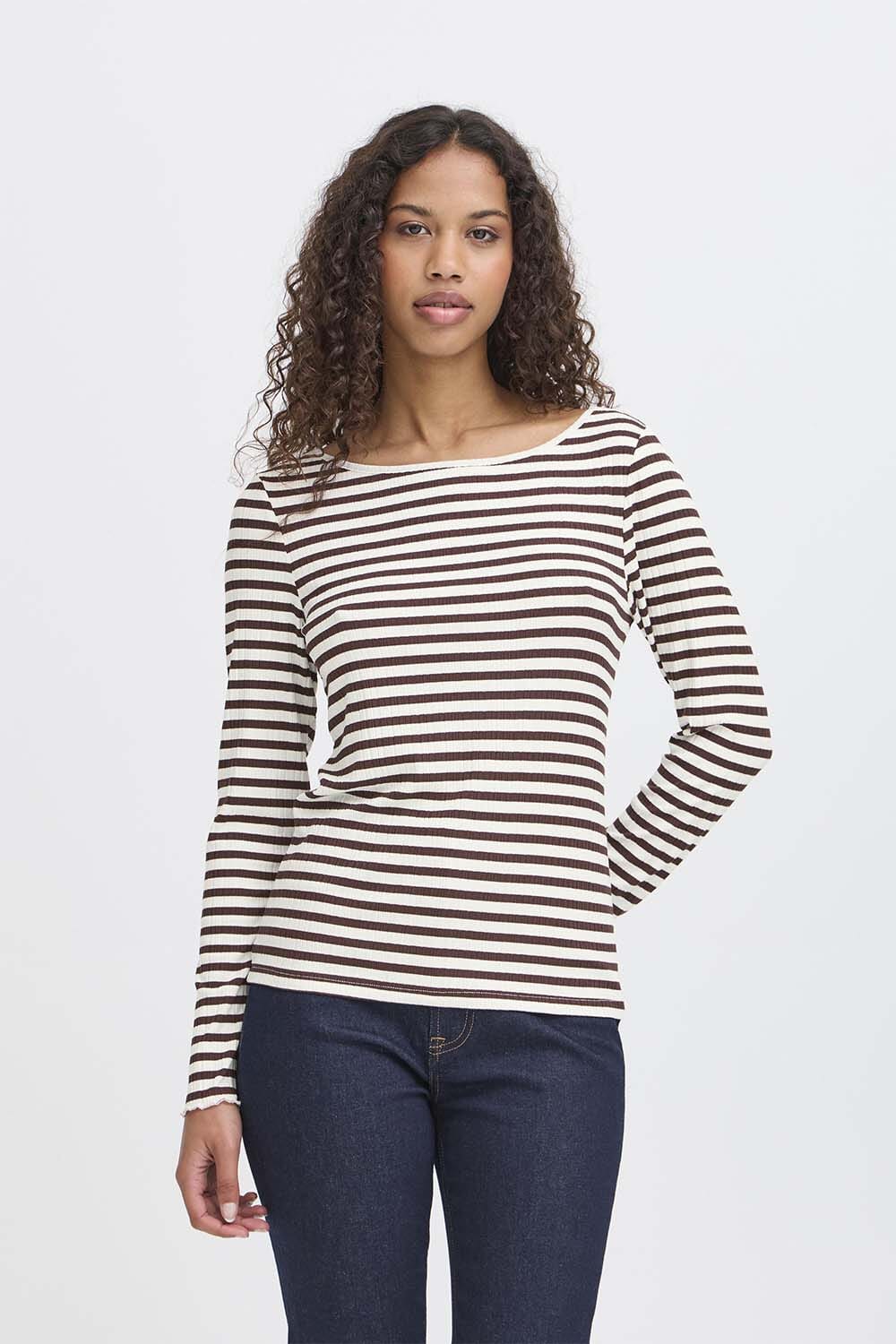 Ichi Longsleeve Cella Bruin