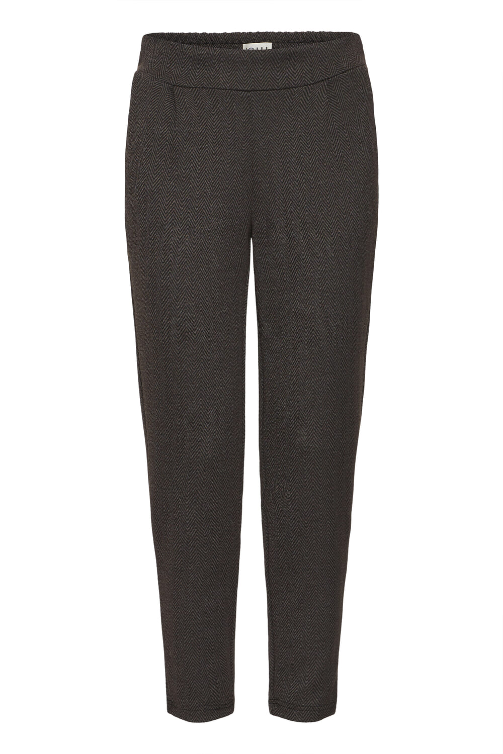 Ichi Pantalon Kate Jacquard Bruin