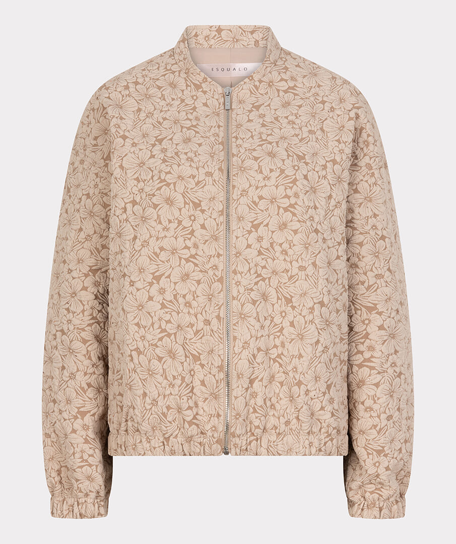 Esqualo Bomberblazer flower 3D Beige