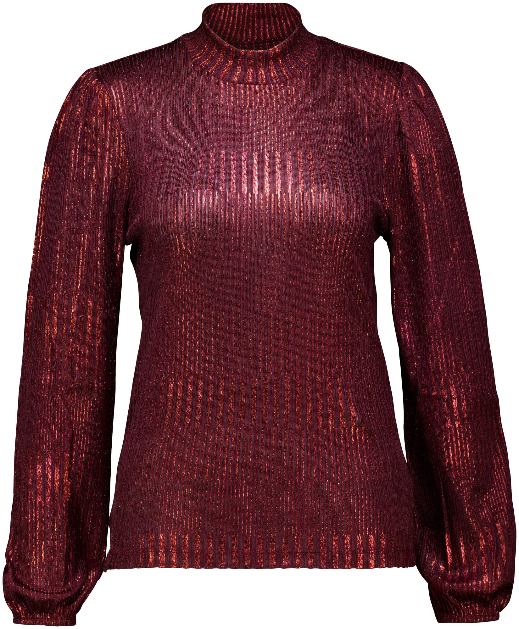 Freequent Longsleeve Matter Bordeaux Rood
