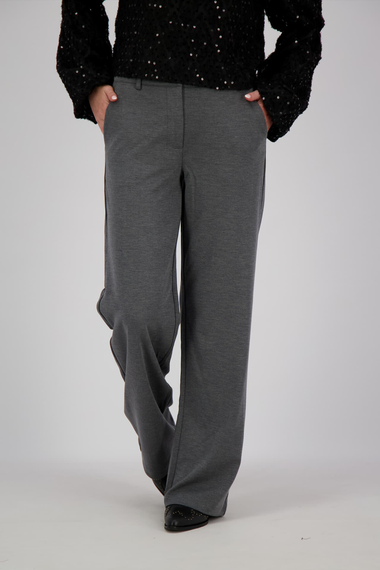 Freequent Pantalon Antraciet