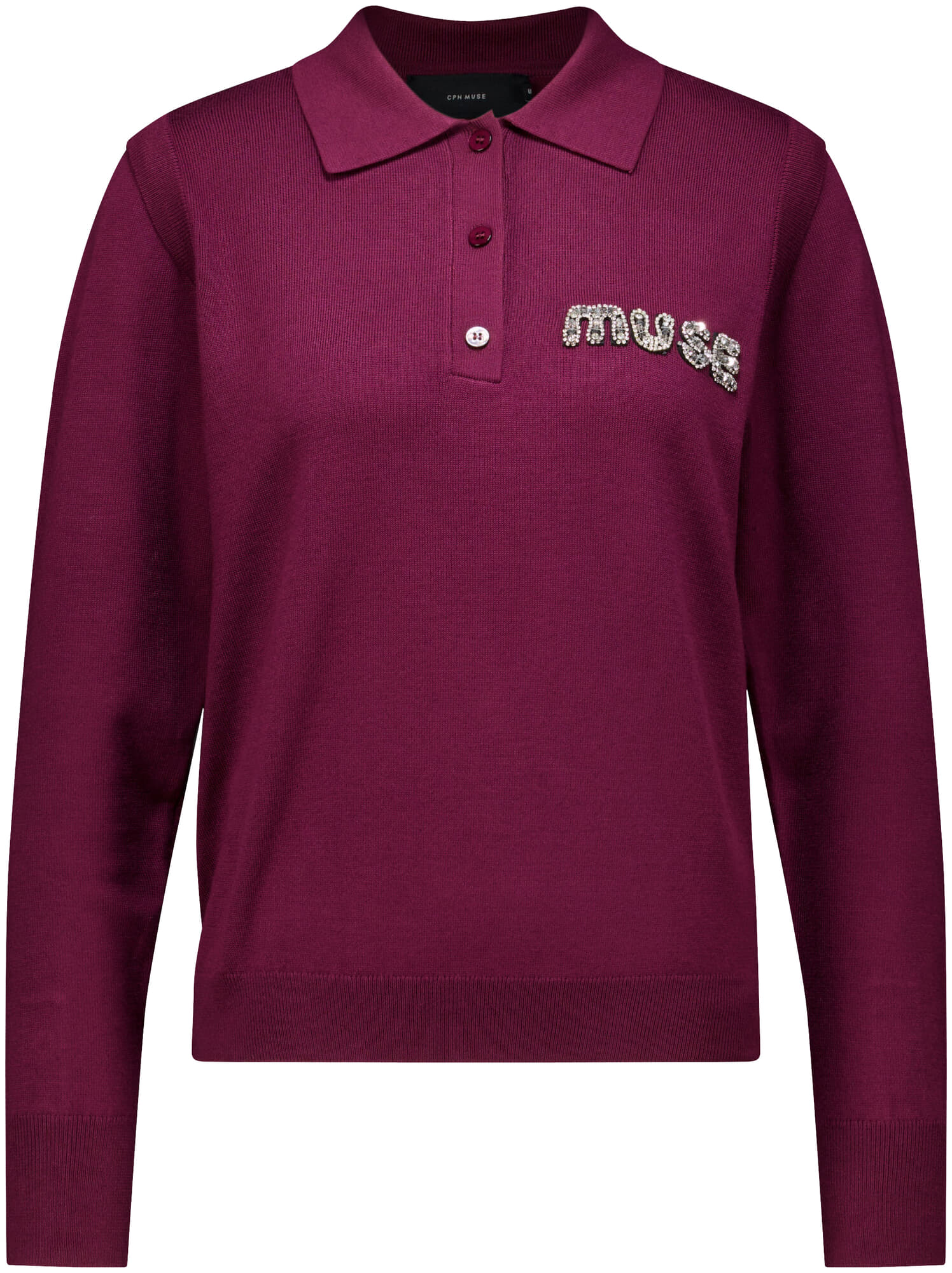 Copenhagen Muse Trui Bordeaux Rood