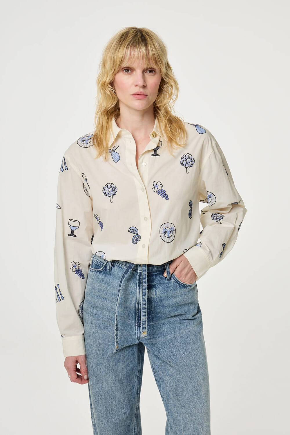 Fabienne Chapot Blouse Lilot  Beige