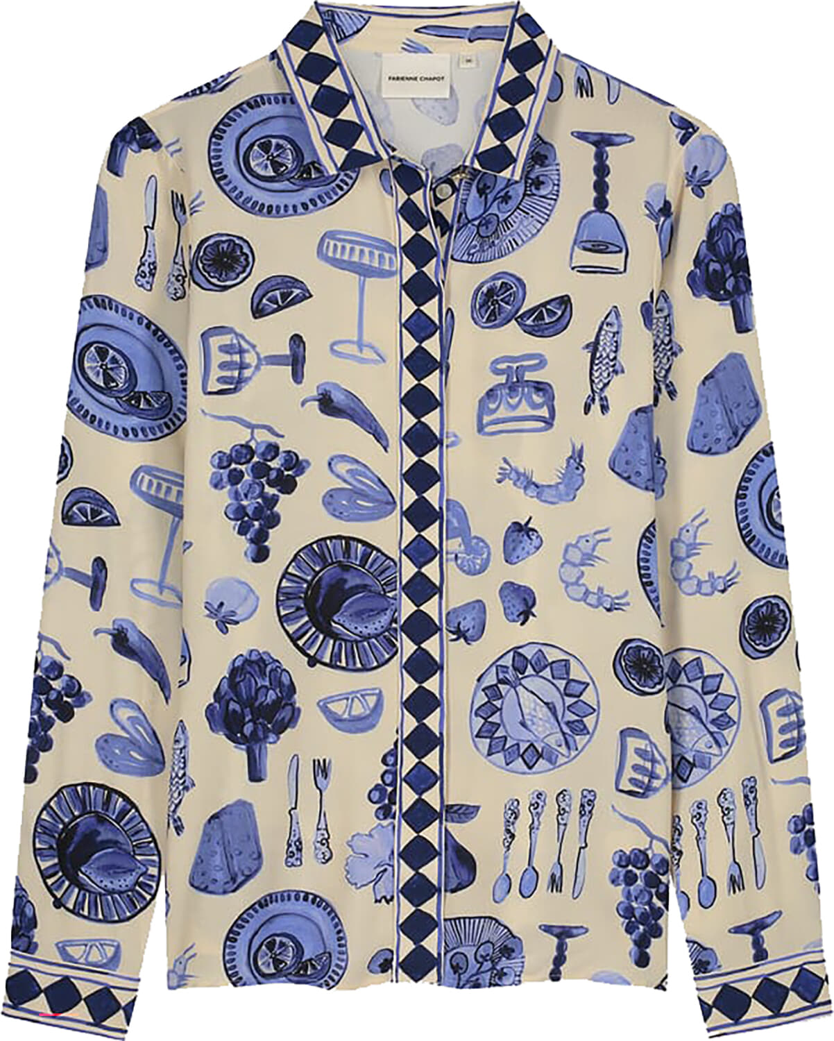 Fabienne Chapot Blouse Gala  Blauw