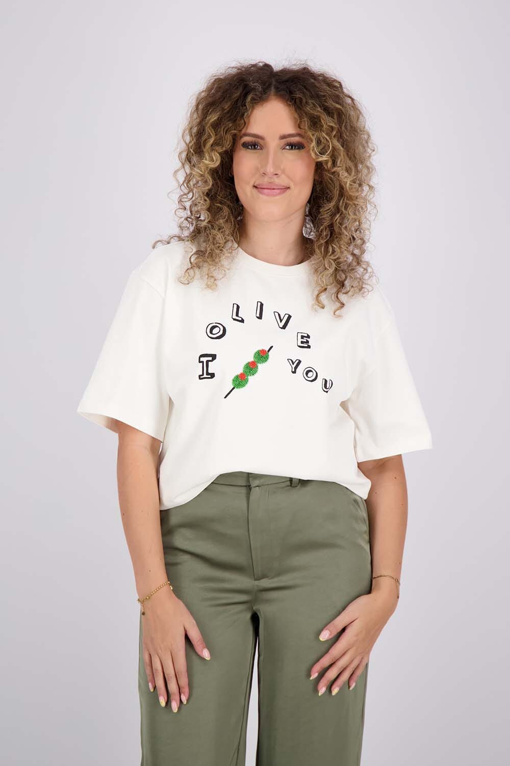 Fabienne Chapot T-Shirt Benja  Wit