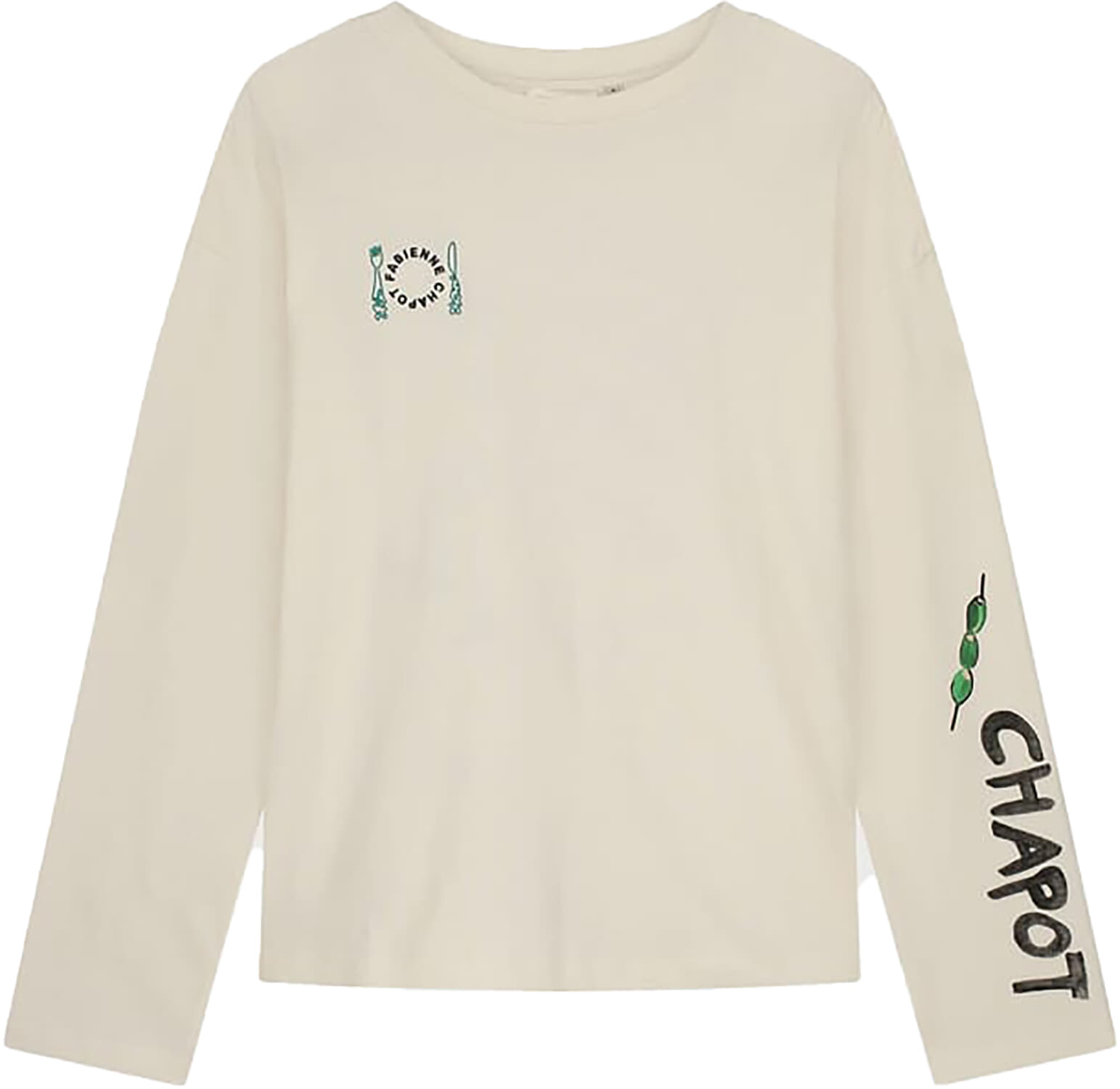 Fabienne Chapot Longsleeve Phileine  Wit