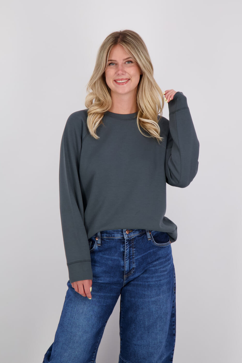 Mos Mosh Sweater Abello Groen