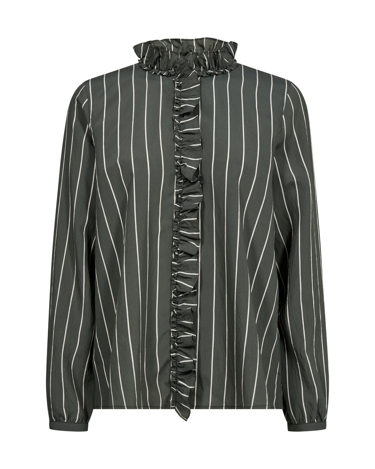 Mos Mosh Blouse Billie Stripe Groen