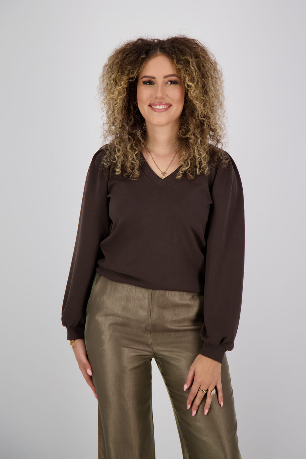 Aimée The Label Sweater Babette Bruin