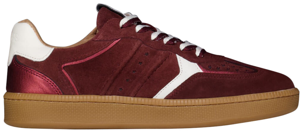 DWRS Sneakers Bordeaux Rood