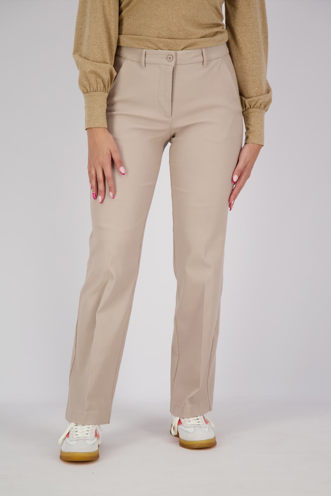 Freequent Pantalon Reno Taupe