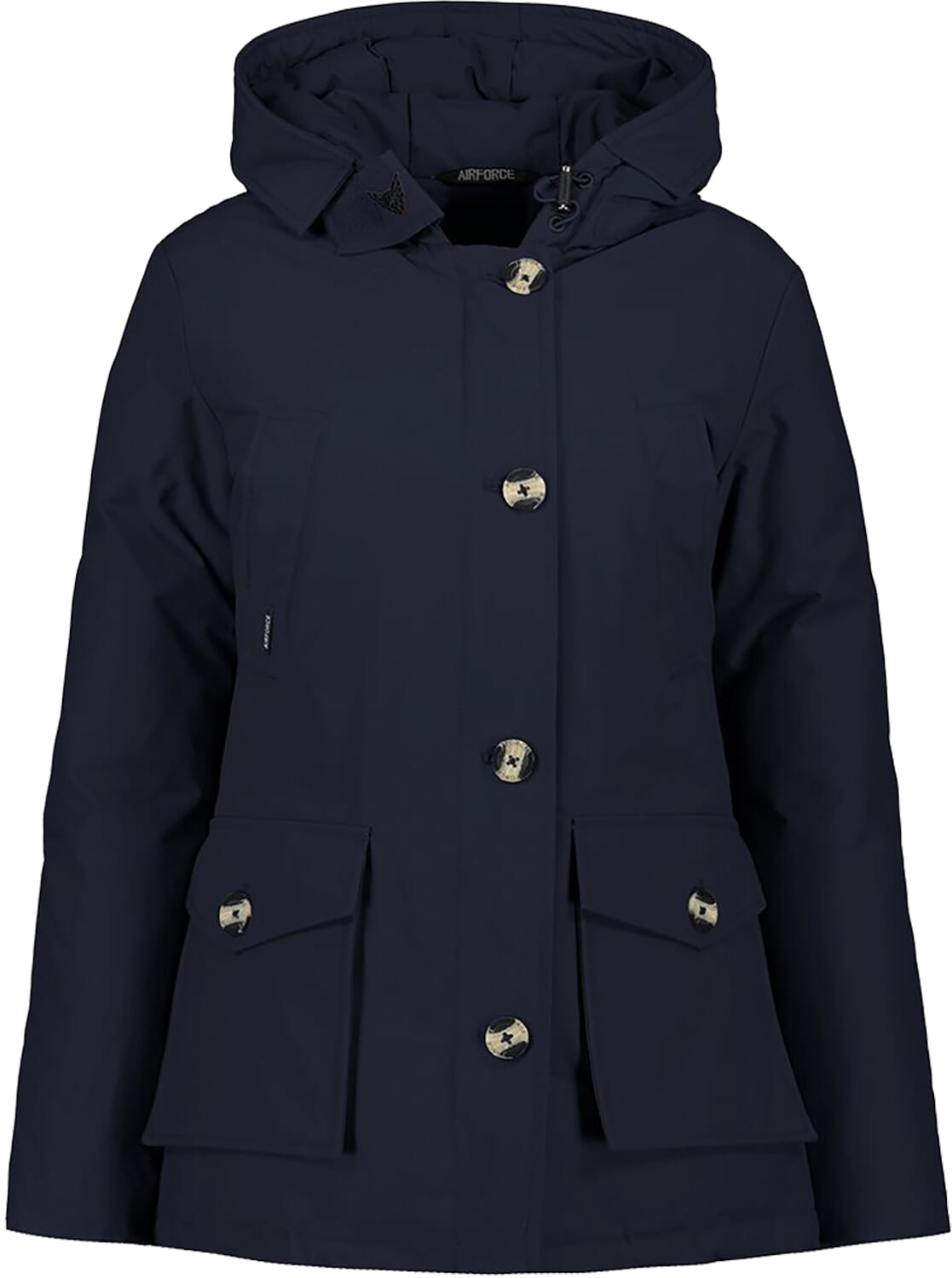 Airforce Parka Jas 4-pocket Blauw