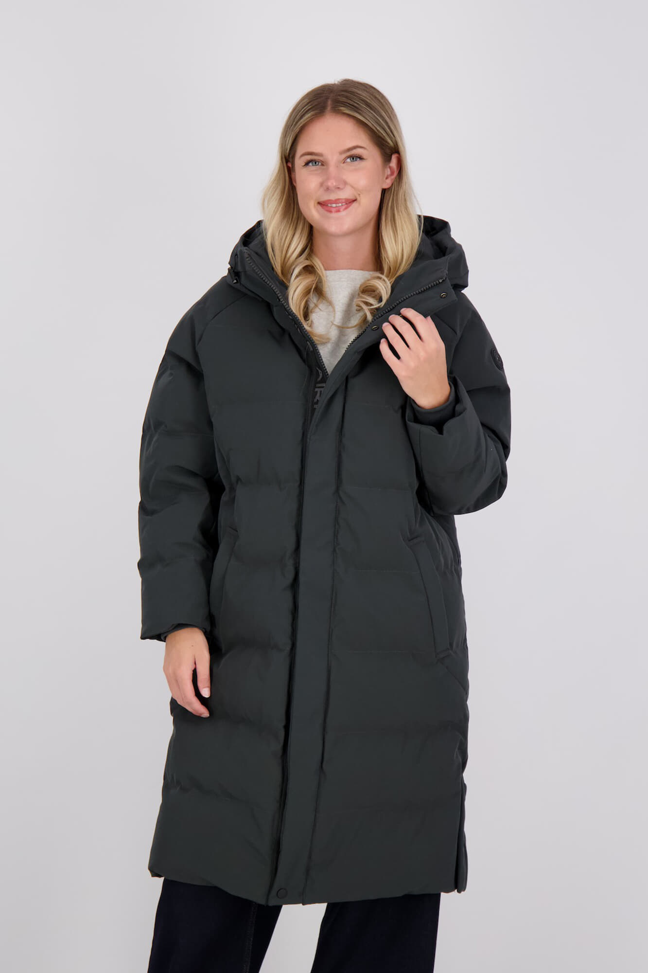 Airforce Parka Jas Janet Grijs