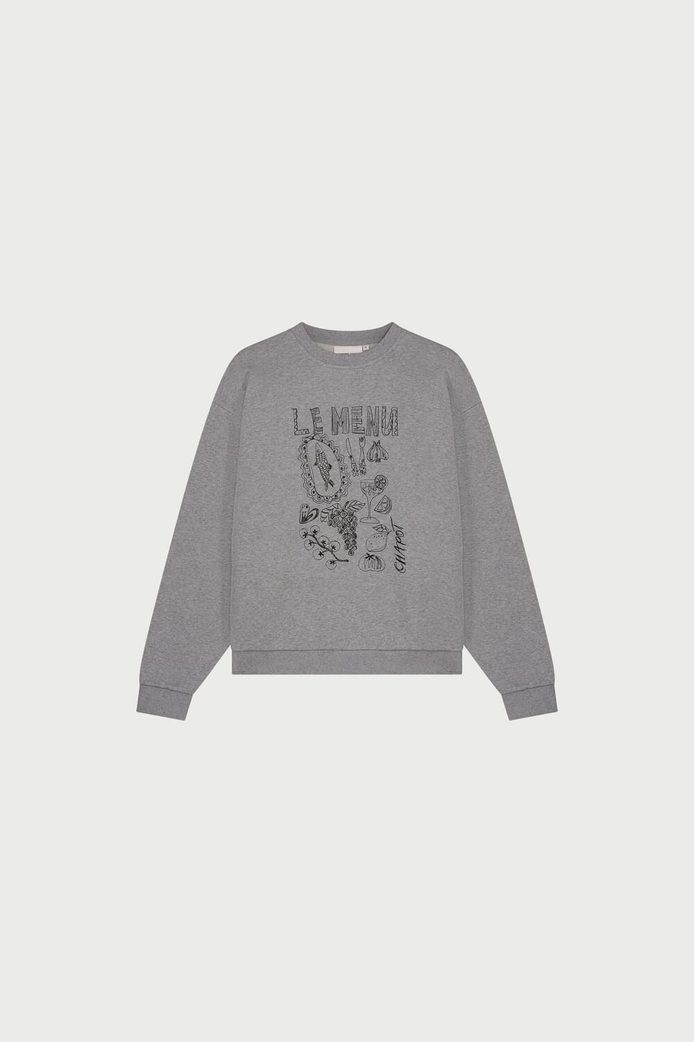 Fabienne Chapot Sweater Terry Chateau  Grijs