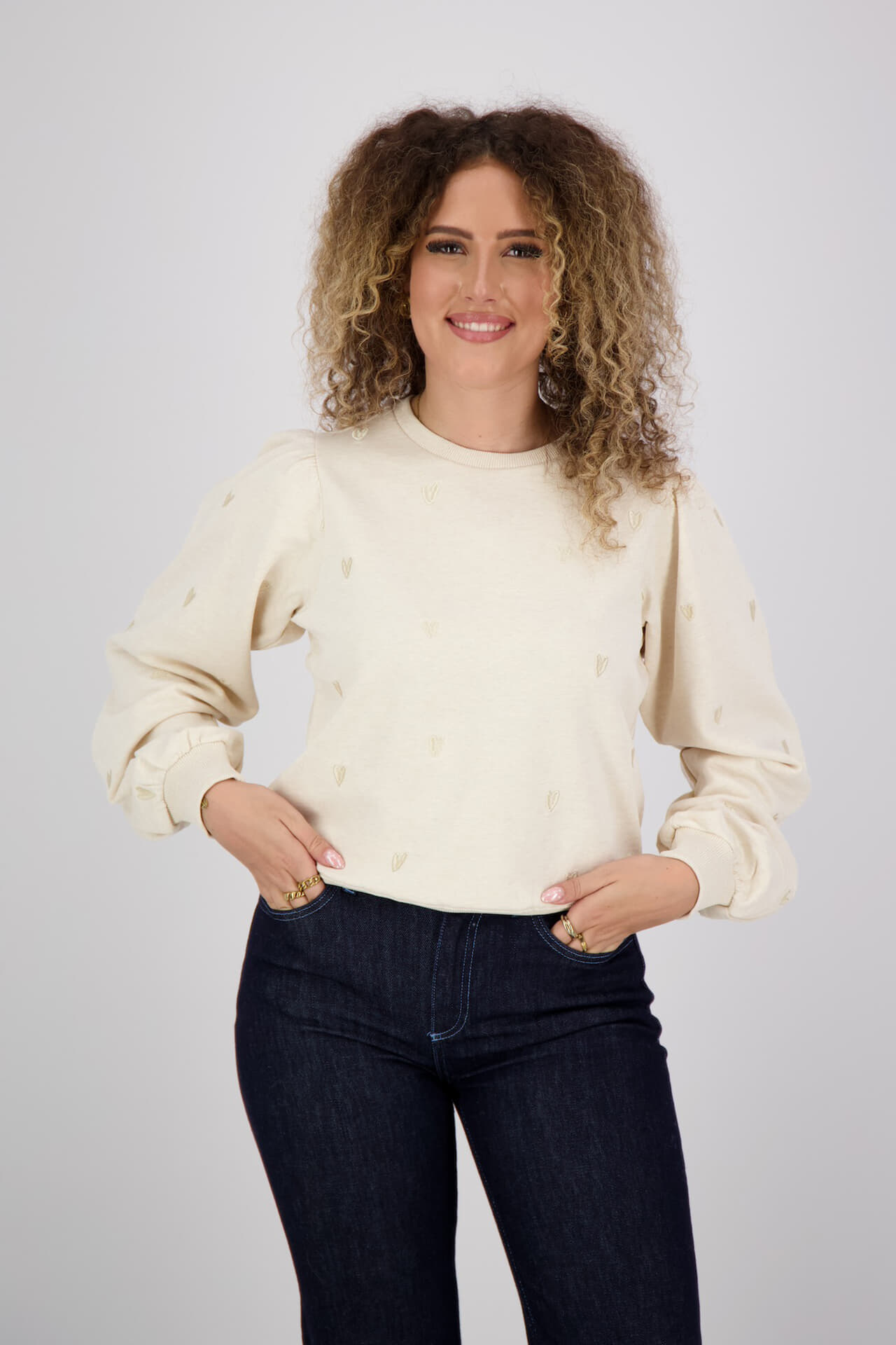 Fabienne Chapot Sweater Dina  Crème