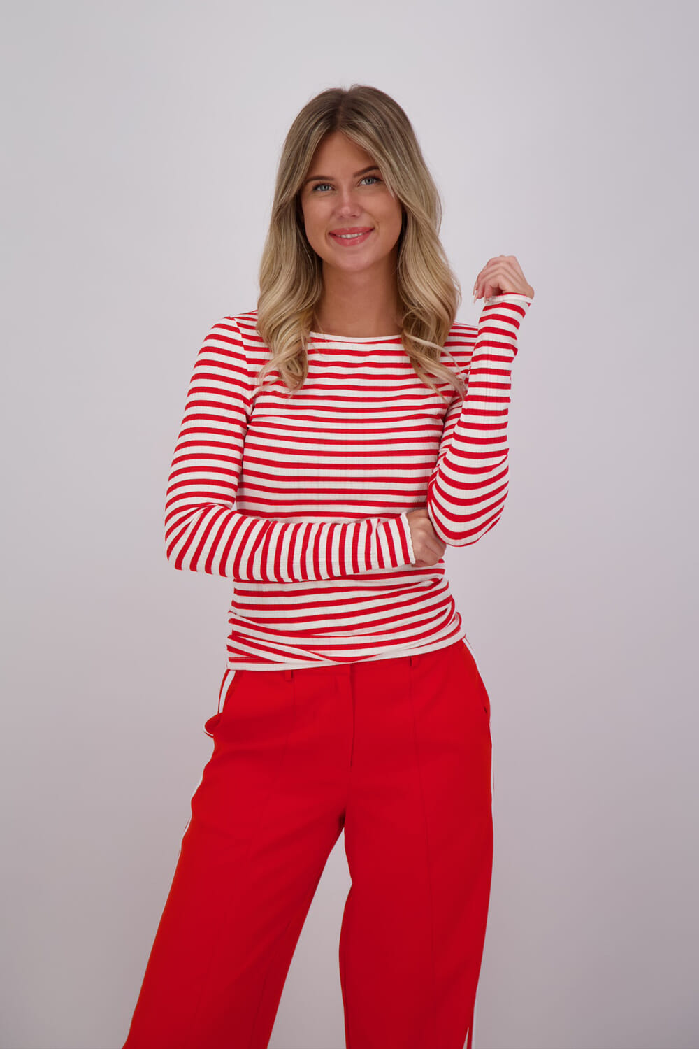 Ichi Longsleeve Cela Rood