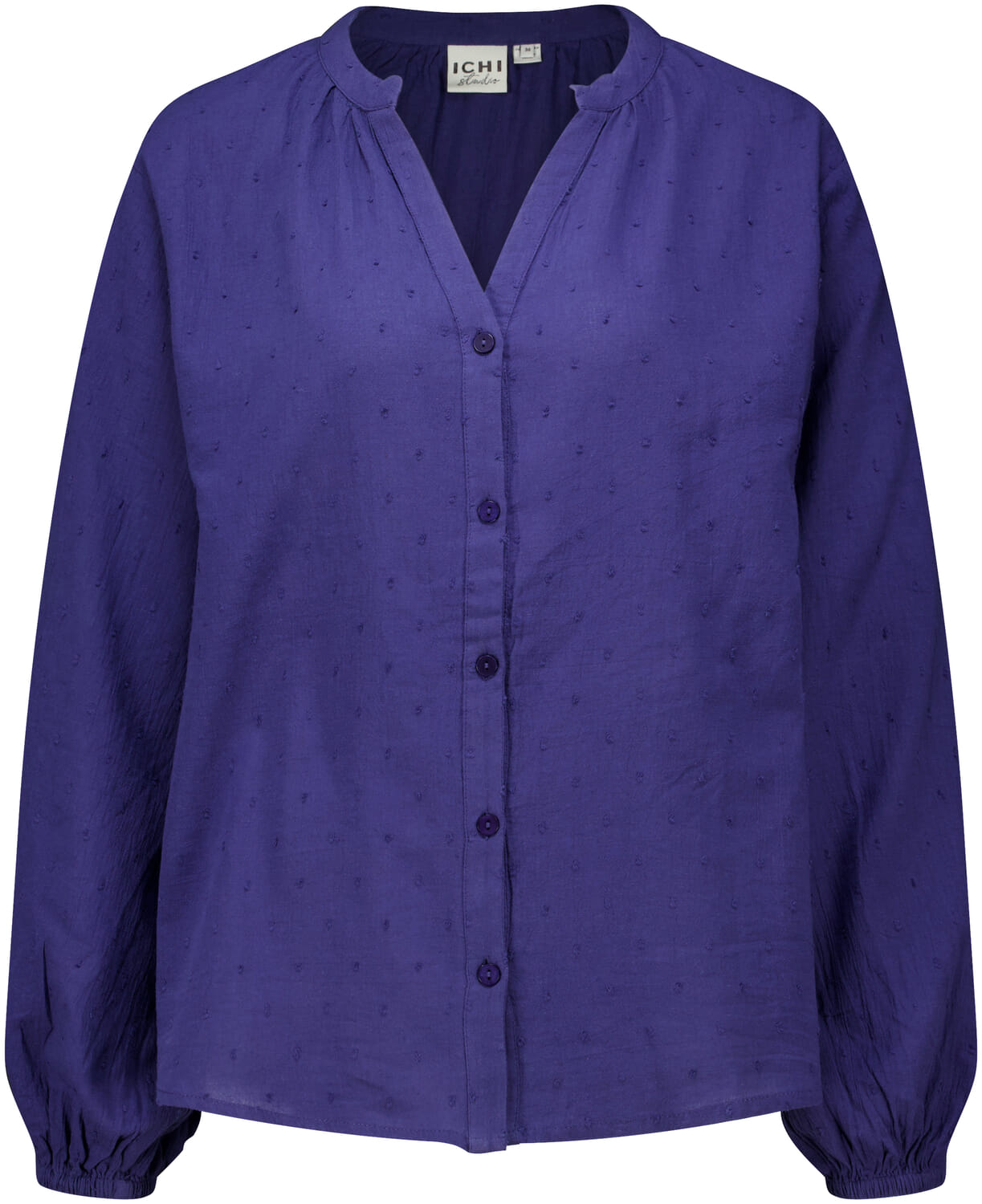 Ichi Blouse Lazare  Blauw