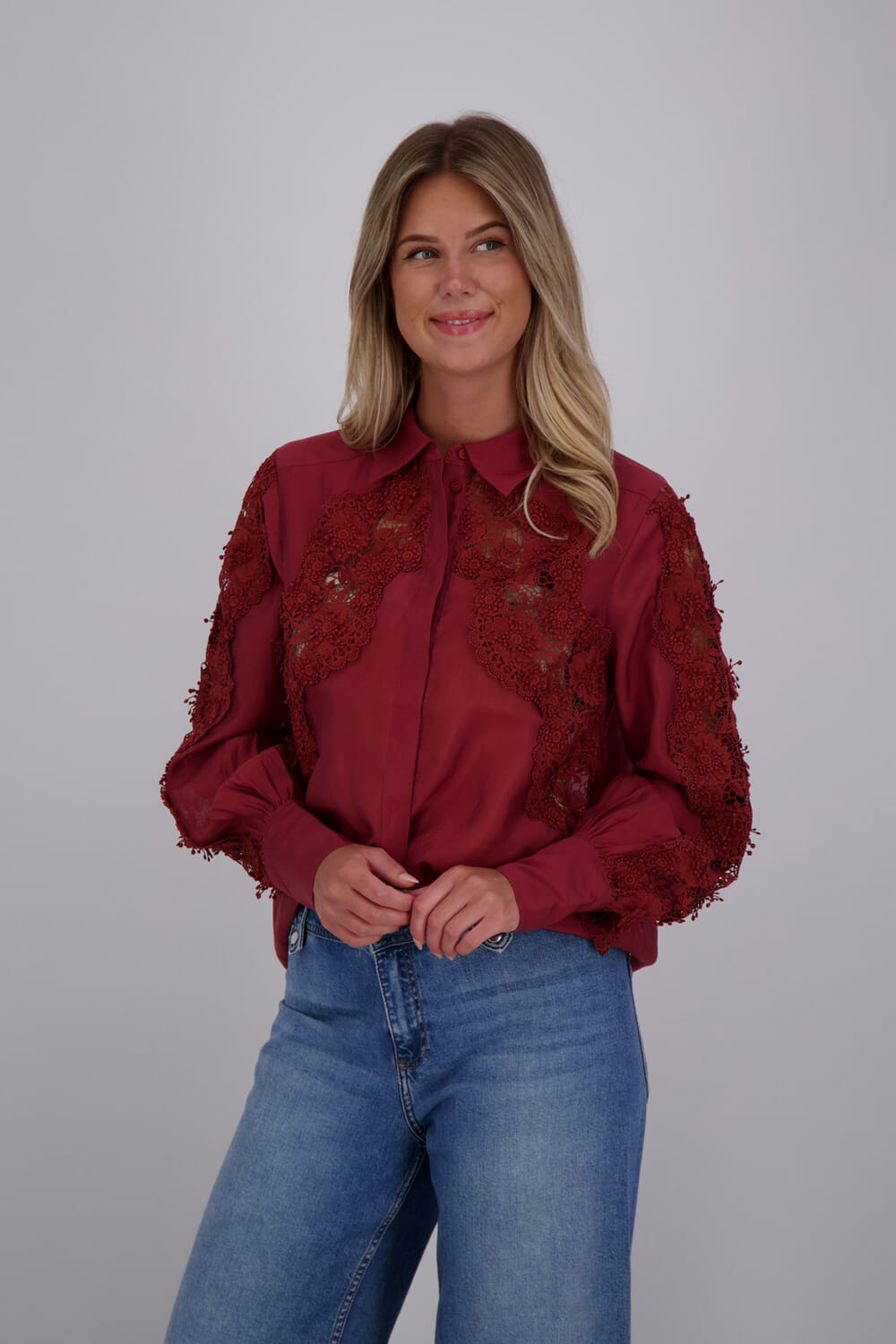 Copenhagen Muse Blouse Molli Rood