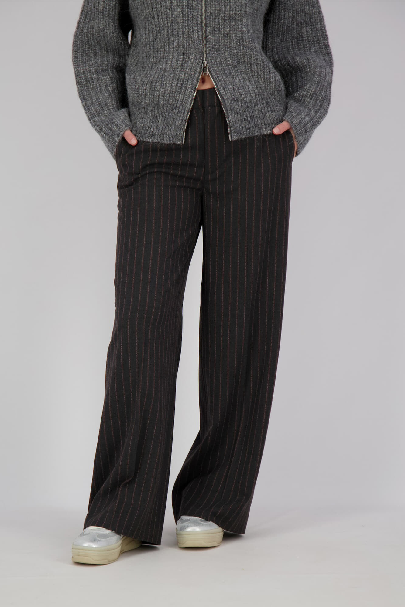 Copenhagen Muse Pantalon Tailer Pin Stripe Antraciet
