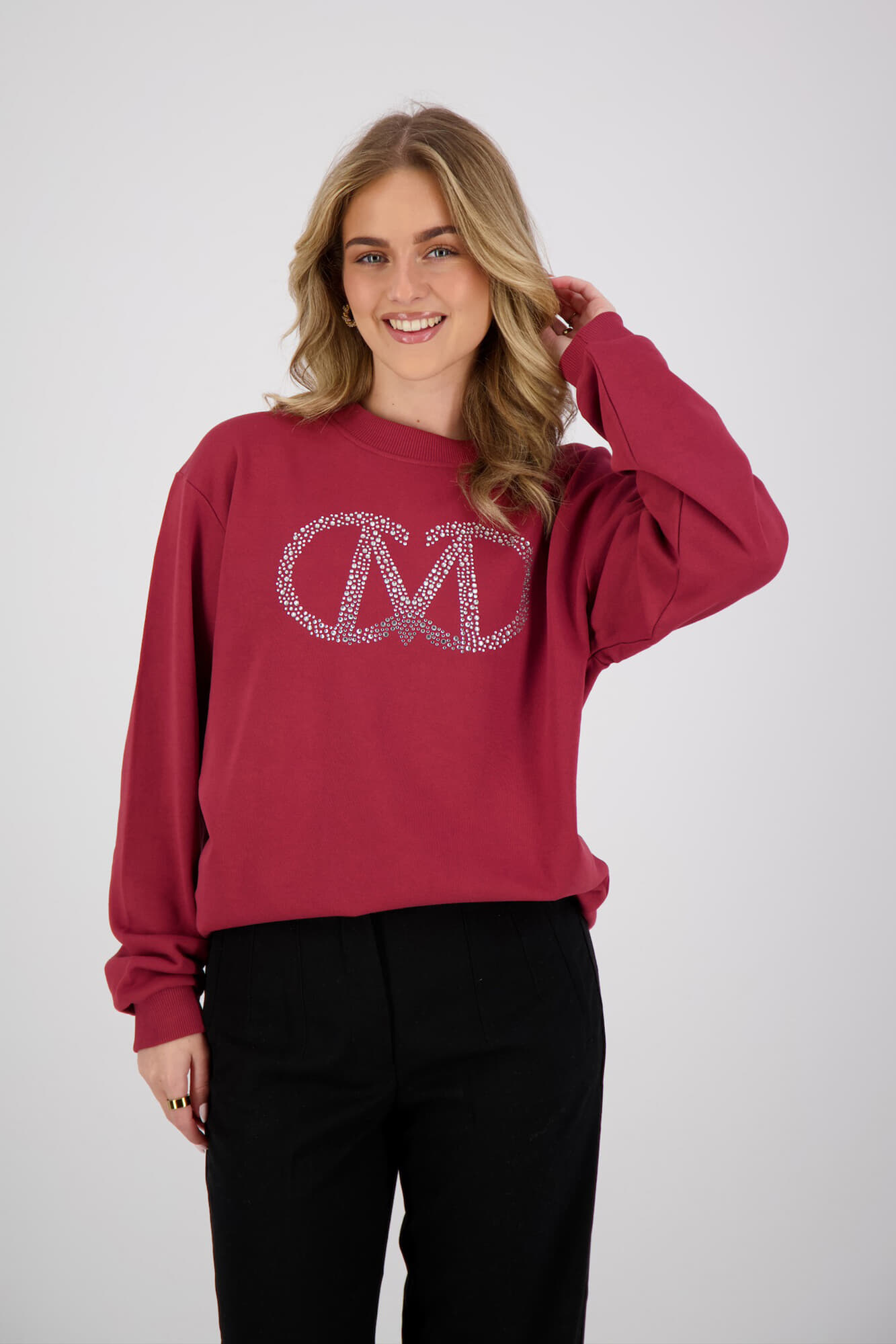 Copenhagen Muse Sweater Elva Bordeaux Rood