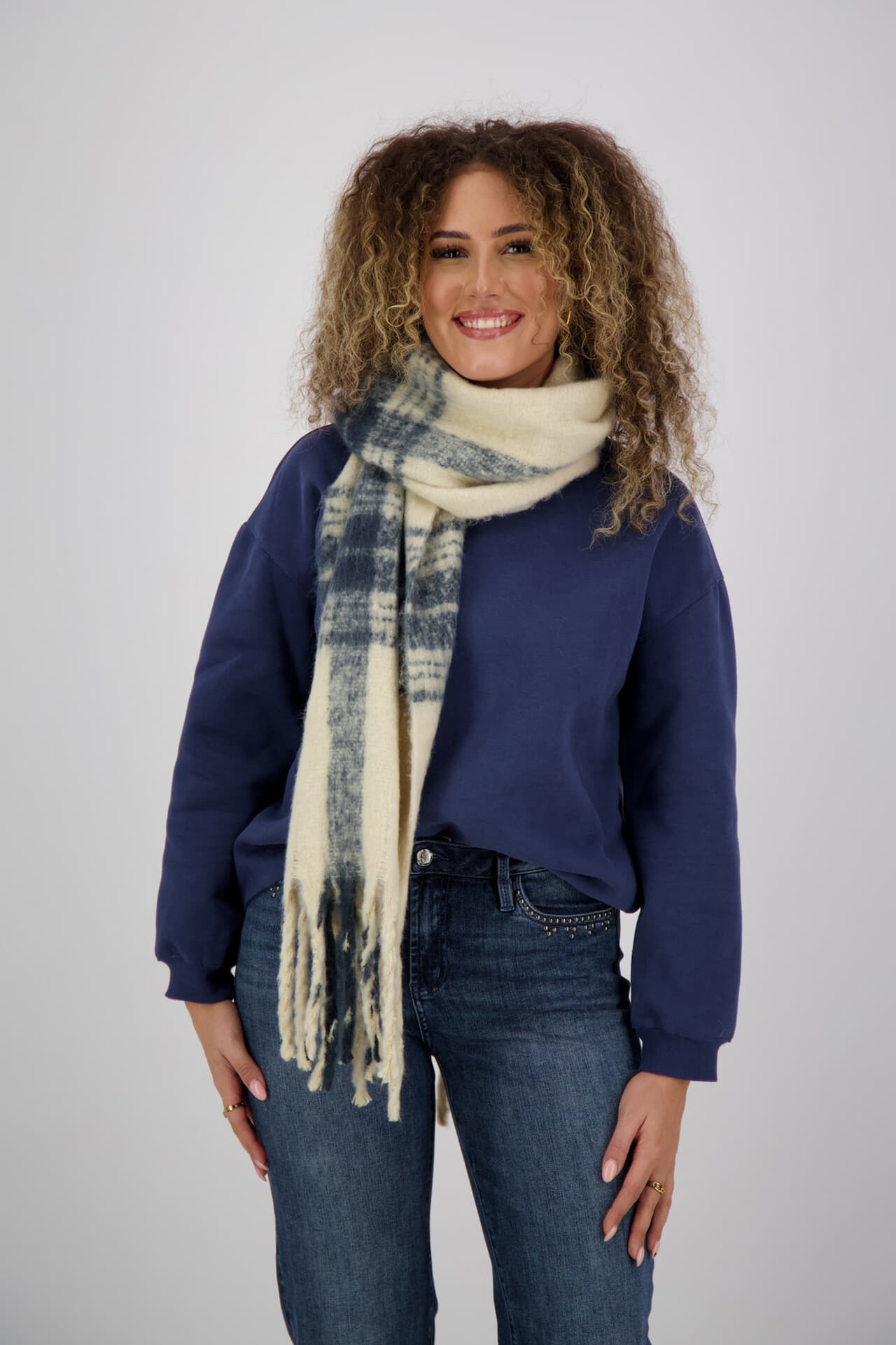 Ichi Sjaal Alone Blauw