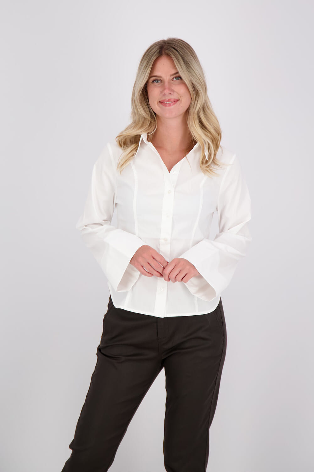 Co'couture Blouse Sanna Bell Wit