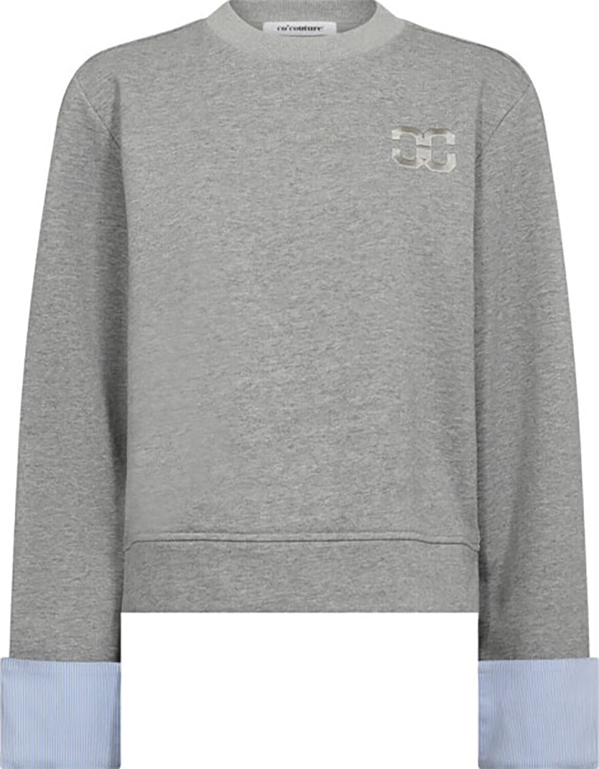 Co'couture Sweater Daniella Grijs