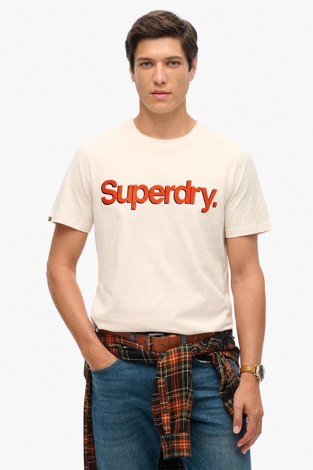 Superdry T-shirt  Wit